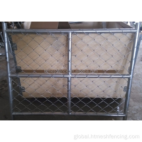 Wire Mesh Fencing Panels Temporary Construction Panel 12'x6' chain wire fence Factory